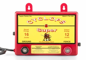 Cyclops Super 12 Joule AC Fence Charger grooming tools dog brush cat nail clipper pets shampoo pet trimmer