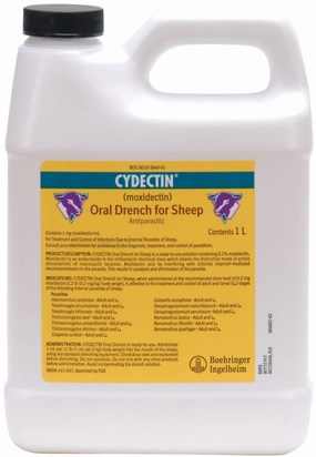 Cydectin Oral Sheep Drench Wormer chicken supplies backyard chicken coop accessories poultry food chicken vitamins