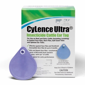 CyLence Ultra Insecticide Ear Tags, 20 Fly Tags sheep feed sheep mineral sheep hay sheep pellets sheep salt block
