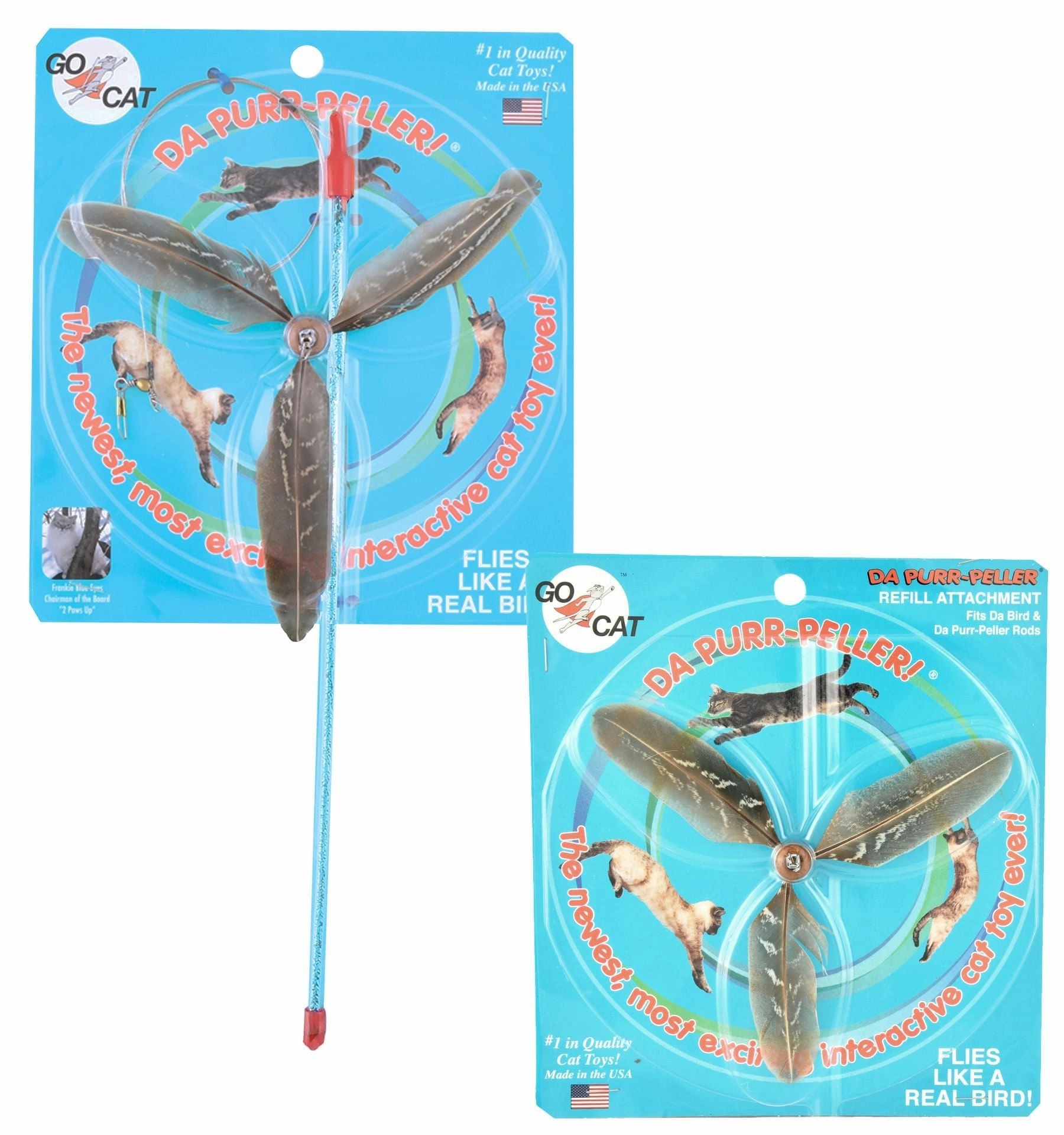 Da Purr Peller Kit *PLUS* Refill Head cat beds cat scratching post cat shampoo cat tunnel cat brush