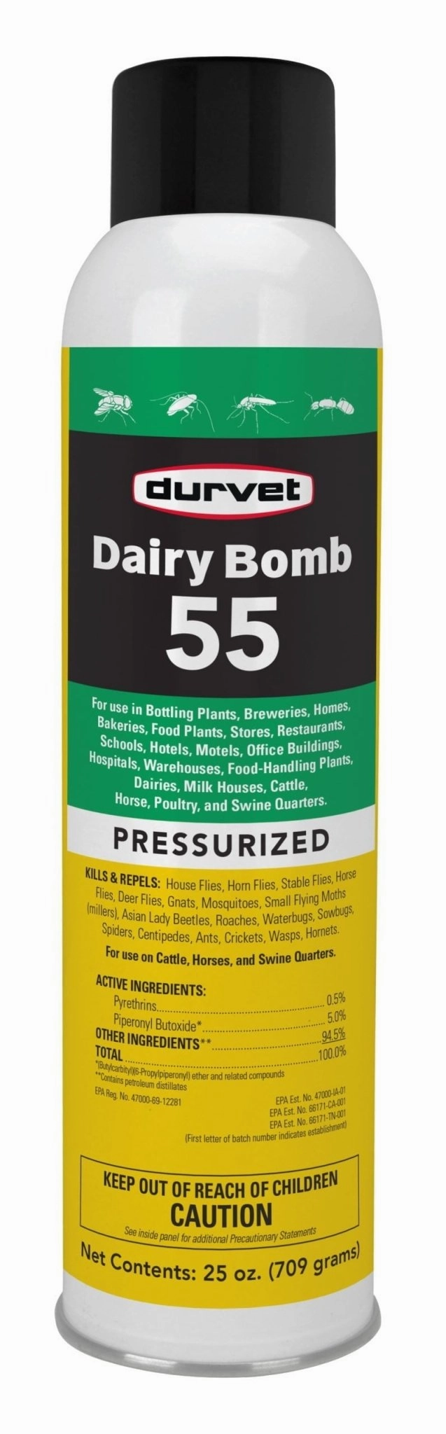 Dairy Bomb 55 Fly & Pest Insecticide, 25 oz pet shampoo pet brush pet wipes pet scissors pets comb
