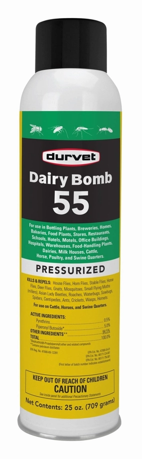 Dairy Bomb 55 Fly & Pest Insecticide, 25 oz pet shampoo pet brush pet wipes pet scissors pets comb