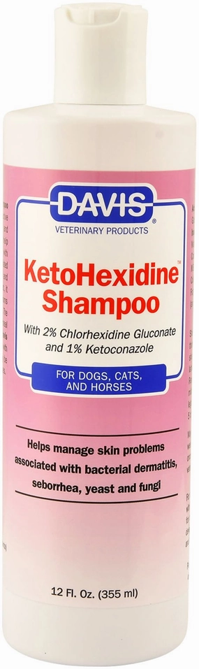 Davis KetoHexidine Pet Shampoo cat grooming cat shampoo cat conditioner cat comb cat grooming glove