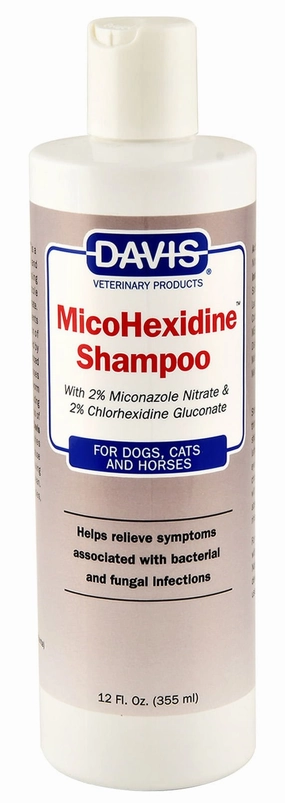 Davis MicoHexidine Medicated Shampoo cat grooming cat shampoo cat conditioner cat comb cat grooming glove