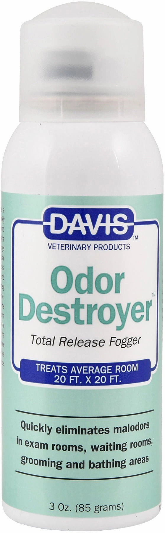 Davis Odor Destroyer Fogger, 3 oz cat grooming cat shampoo cat conditioner cat comb cat grooming glove