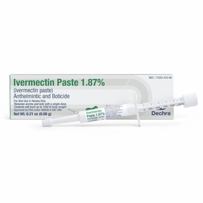 Dechra Ivermectin Paste 1.87% Anthelmintic and Boticide for Horses tuff dog toys durable toys for dogs chew tested toys hard chew toy strong plush
