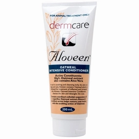 Dermcare Aloveen Oatmeal Intensive Pet Conditioner pet health pet wellness pet pain relief pet probiotic pet calming