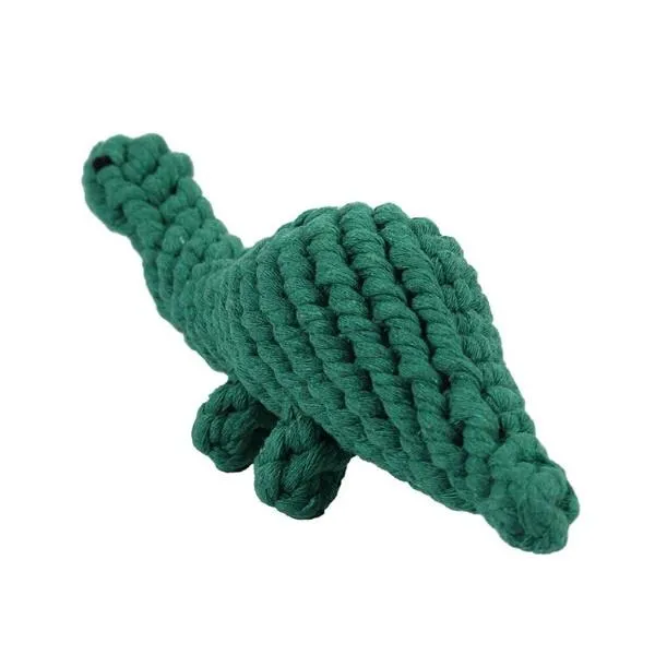 Dinosaur Rope Dog Toy