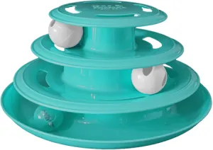Doc & Phoebe's Cat Co. Forever Fun Treat Track cat toys interactive cat toys cat teaser wand cat balls cat laser pointer
