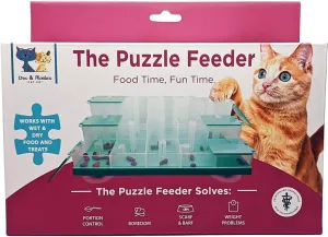 Doc & Phoebe's Cat Co. The Puzzle Feeder cat toys interactive cat toys cat teaser wand cat balls cat laser pointer