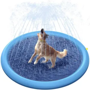 Dog Sprinkler Splash Mat dog toys indestructible dog toys dog tug toys dog plush chew resistant toy