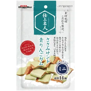 DoggyMan Chicken With Apple Gum Sandwich Dog Treats 50g no pull dog harness nylon dog leash dog walking set dog vest harness pet lead