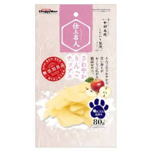 DoggyMan Crispy Apple Chips Dog Treats 80g (Exp 5May25) no pull dog harness nylon dog leash dog walking set dog vest harness pet lead
