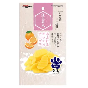DoggyMan Crispy Orange Chips Dog Treats 80g (Exp 1Feb25) no pull dog harness nylon dog leash dog walking set dog vest harness pet lead