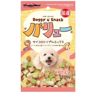 DoggyMan Meat Cubes With Cheese & Vegetable Dog Treats 100g chicken fence goat pen animal fencing electric fencing portable livestock fence