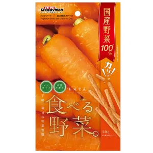 DoggyMan Vegetable Sticks With Carrot Dog Treats 30g dog supplies dog food toys accessories dog bed