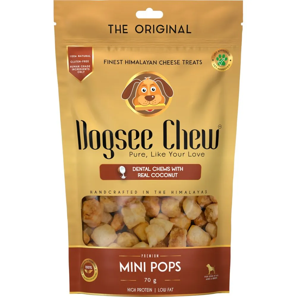 Dogsee Chew Mini Pops Himalayan Cheese Coconut Grain-Free Dog Treats 70g fly trap horse fly spray poultry fly control fly repellent farm fly solution