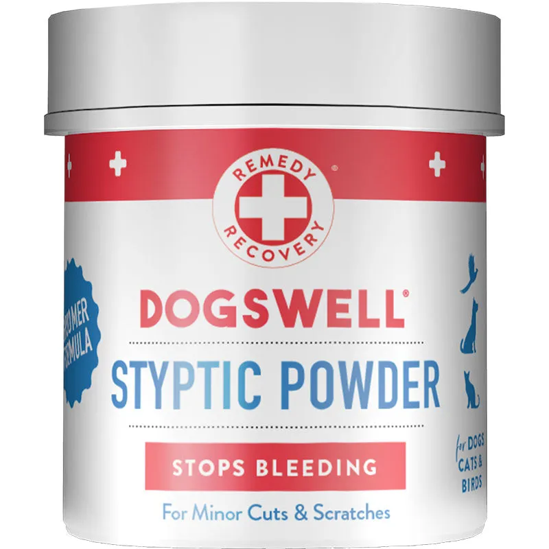 Dogswell Remedy & Recovery Dog & Cat Styptic Powder 1.5oz Jar pig feed piglet nutrition pig food pellets pig vitamins pig treats
