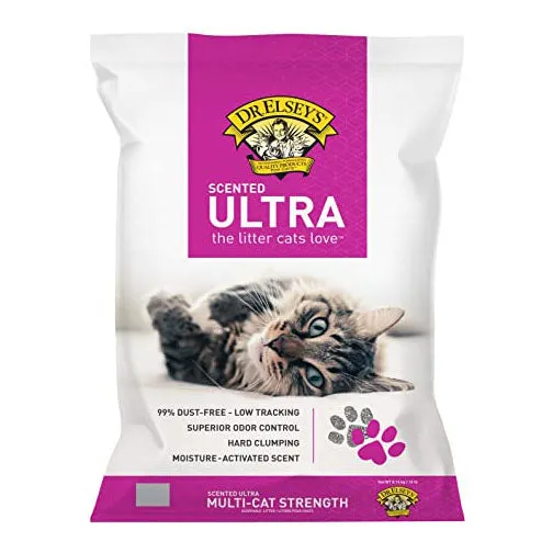 Dr. Elsey's Ultra Scented Litter cat supplies cat house cat tree cat feeder cat collar