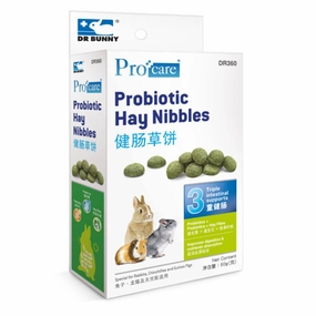 Dr Bunny Procare Digestive Hay Nibbles 60g puppy starter kit puppy crate puppy collar puppy pee pad puppy food