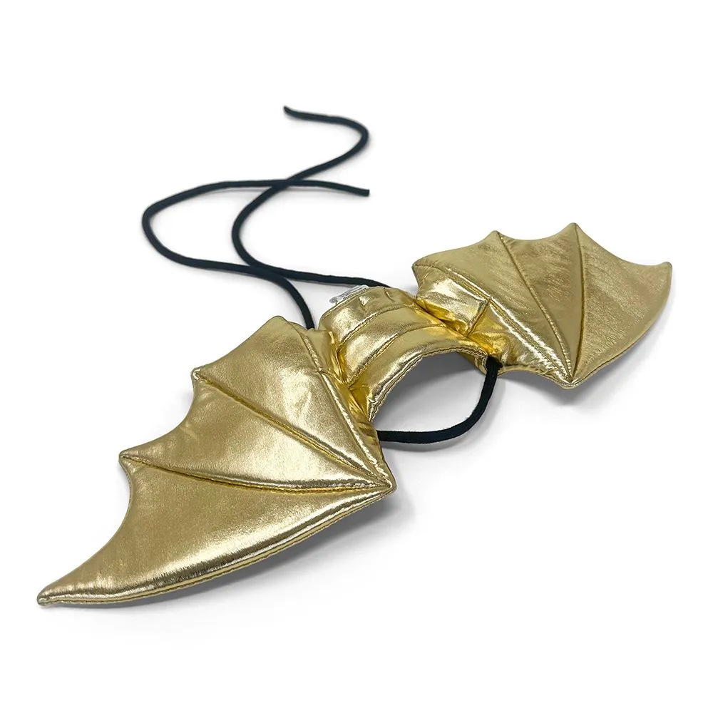 Dragon Wings Dog Costume Gold