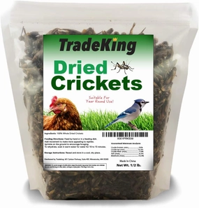 Dried Crickets, 1/2 lb puppy accessories new puppy gear puppy bed puppy blanket puppy grooming kit