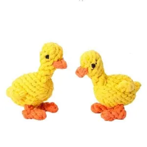 Duck Rope Dog Toy dog toys indestructible dog toys dog tug toys dog plush chew resistant toy