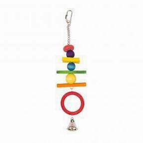 Duvo Birdtoy Acrobate with Colorful Wooden Cubes 38cm bird cage parrot food bird toys bird perch bird treats