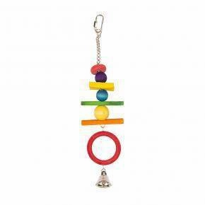 Duvo Birdtoy Acrobate with Colorful Wooden Cubes 38cm bird cage parrot food bird toys bird perch bird treats