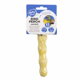 Duvo Laroy Cement Bird Perch XS 12cm x 3cm x 3cm bird cage parrot food bird toys bird perch bird treats