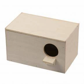 Duvo Nest Box Lovebird Horizontal 25cm x 15cm x 15cm bird cage parrot food bird toys bird perch bird treats