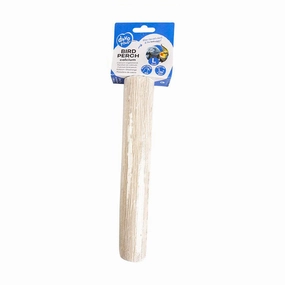 Duvo Plus Calcium Bird Perch White L 25cm x 4cm bird cage parrot food bird toys bird perch bird treats