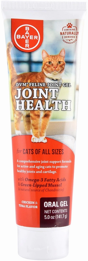 DVM Feline Joint Gel, 5 oz dog plush squeaky toy interactive plush toy plush rope toy tough plush dog pillow toy