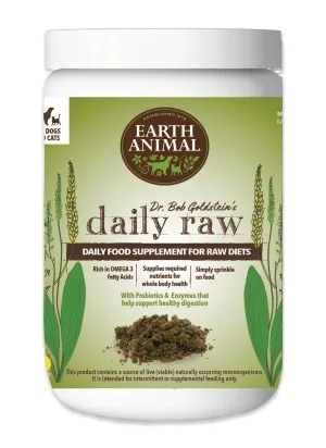 Earth Animal Daily Raw Supplement 1lb pig feed piglet nutrition pig food pellets pig vitamins pig treats