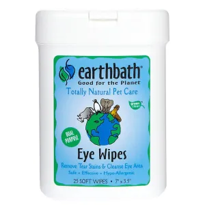Earthbath 25 ct. Eye Wipes cat supplies cat house cat tree cat feeder cat collar