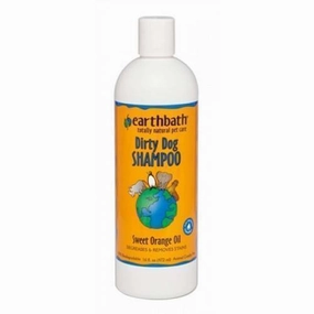 Earthbath Dirty Dog Shampoo Sweet Orange Oil 16oz puppy starter kit puppy crate puppy collar puppy pee pad puppy food