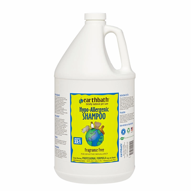 Earthbath Hypo-Allergenic Shampoo 1G puppy starter kit puppy crate puppy collar puppy pee pad puppy food