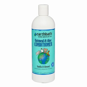 Earthbath Oatmeal & Aloe Conditioner - Vanilla & Almond 16oz puppy starter kit puppy crate puppy collar puppy pee pad puppy food