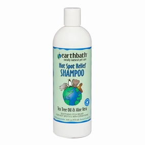 Earthbath Tea Tree Oil & Aloe Vera Shampoo 16oz puppy starter kit puppy crate puppy collar puppy pee pad puppy food