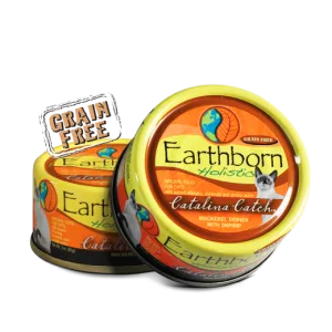 Earthborn Cat Grain Free Catalina Catch Wet Cat Food cat treats toys for cats cat hair remover cat cleaning supplies cat food bowl