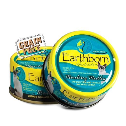 Earthborn Cat Grain Free Monterey Medley Wet Cat Food cat supplies cat house cat tree cat feeder cat collar