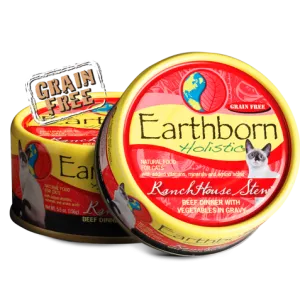 Earthborn Cat Grain Free Ranch House Stew Wet Cat Food cat supplies cat house cat tree cat feeder cat collar