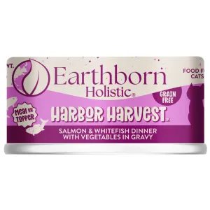 Earthborn Holistic Harbor Harvest Grain Free Canned Cat Food cat calming diffuser cat stress relief anxiety cat treats cat relaxing spray pet mood aid