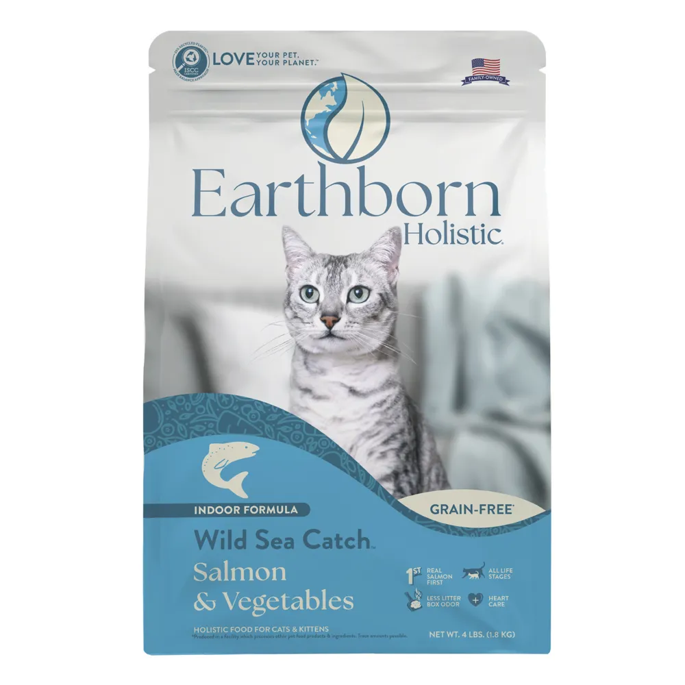 Earthborn Holistic Wild Sea Catch Grain Free Natural Cat Food freeze dried dog food raw food for dogs dog freeze meal high protein dog food grain free freeze dog food