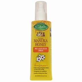 Ecobath Manuka Honey Pet Anti-Itch Spray 8.4oz plush dog toy soft chew toy squeaky plush pillow toy stuffed dog toy