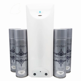 EcoMist Automated Odour Neutraliser Fragrance Dispenser (With 4 Refills) kitten supplies kitten toys kitten food kitten litter box kitten bed