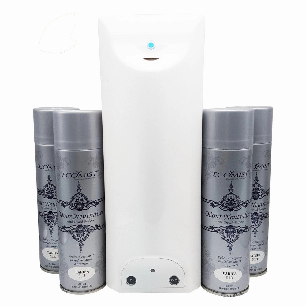 EcoMist Automated Odour Neutraliser Fragrance Dispenser (With 4 Refills) kitten supplies kitten toys kitten food kitten litter box kitten bed