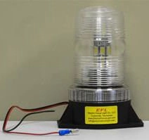 Electric Fence Light with LED Bulb
