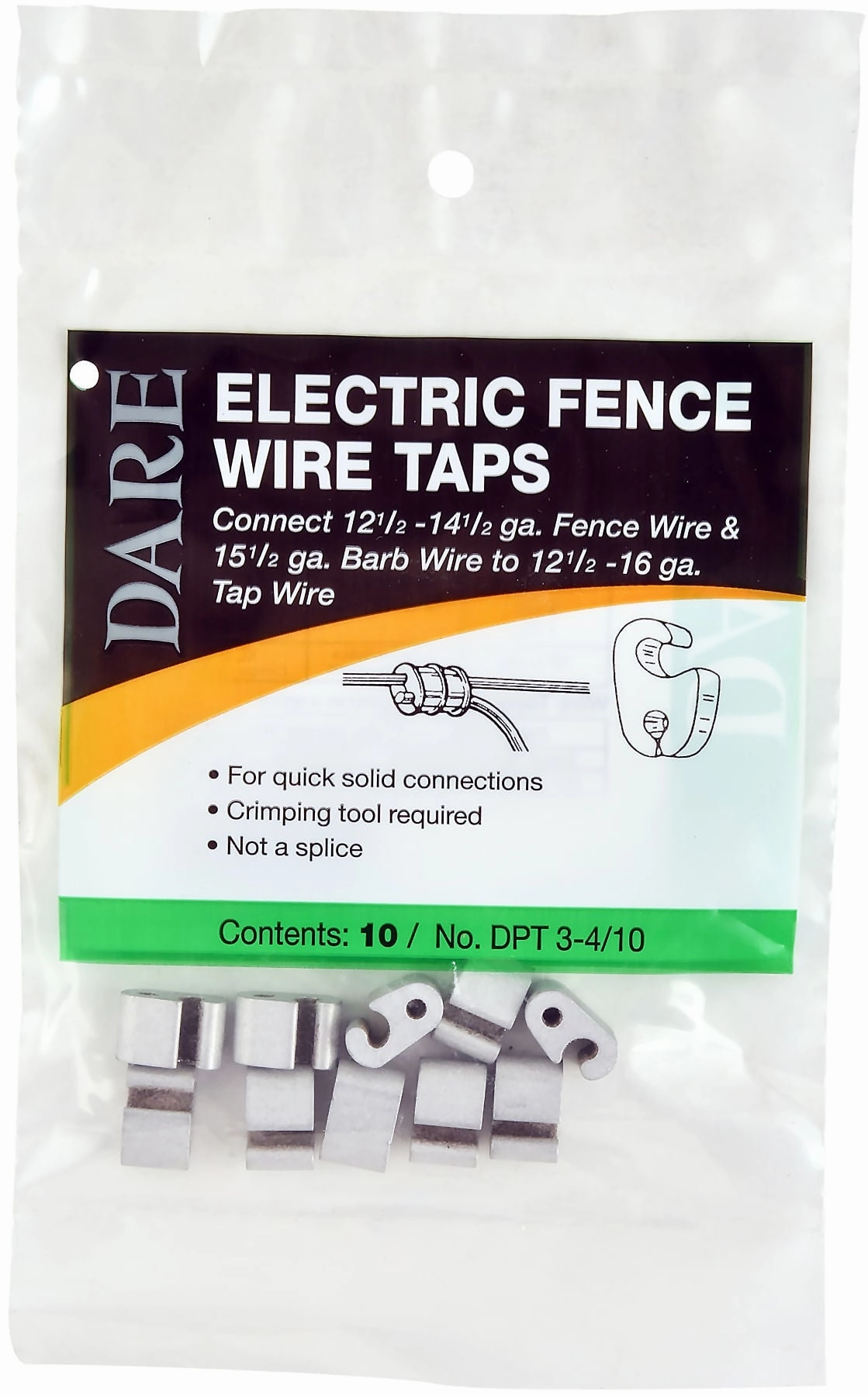 Electric Fence Taps, package of 10 grooming tools dog brush cat nail clipper pets shampoo pet trimmer