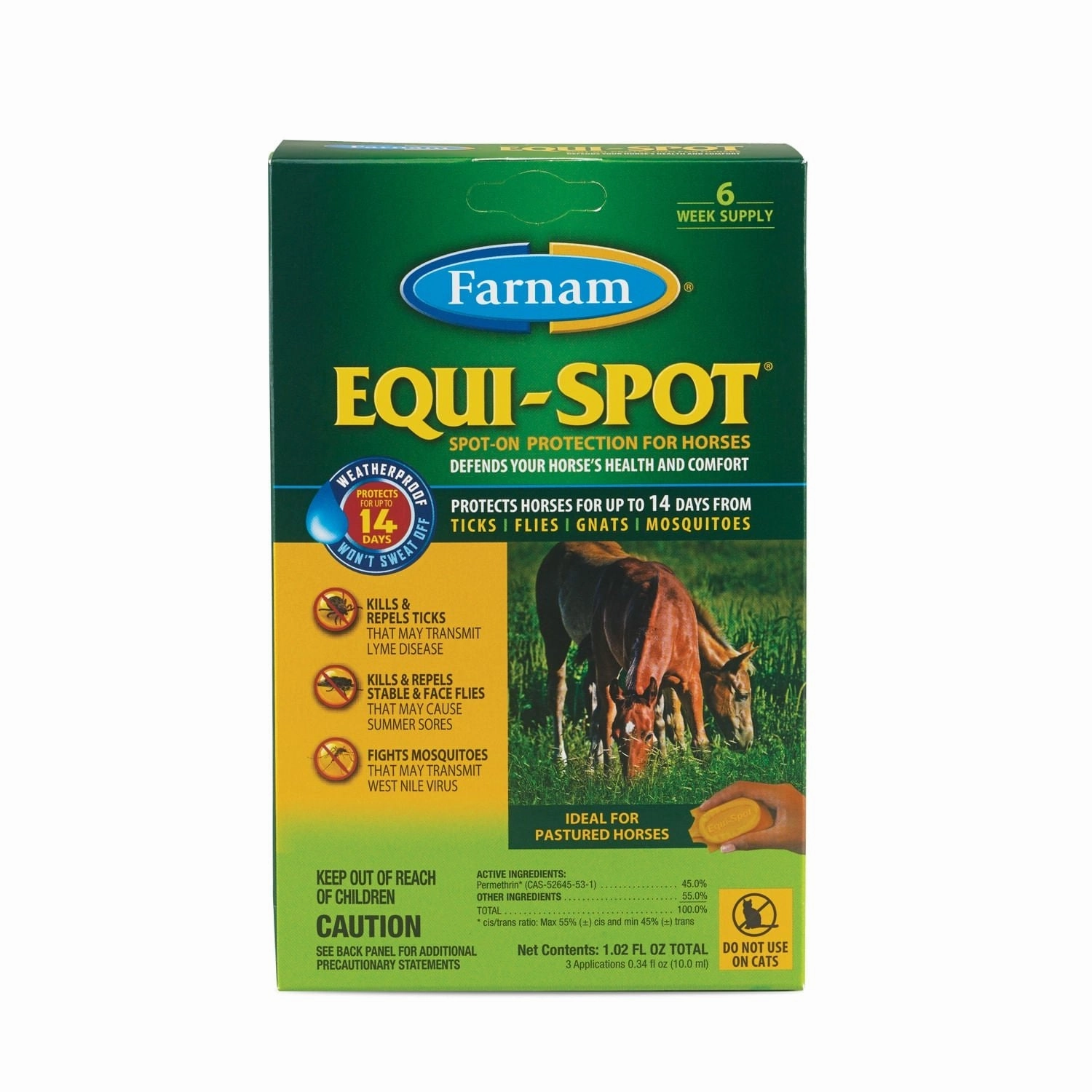 Equi-Spot Topical Fly Control for Horses